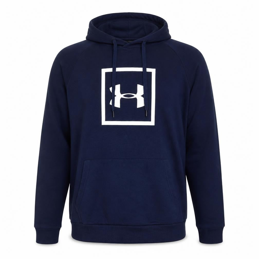 Under Armour Men's Blue XL Pullover Hoodie Logo Sportswear