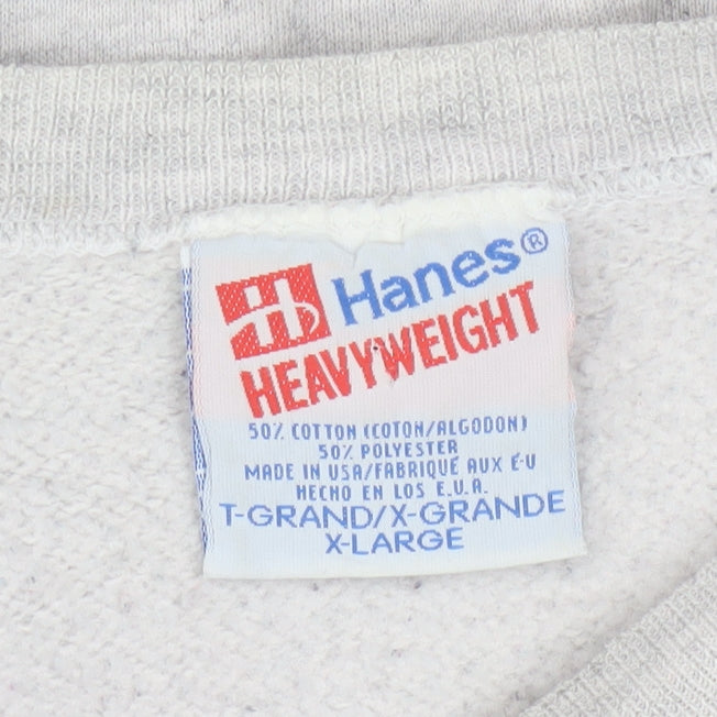 Hanes Women’s Grey Minnie Mouse Pullover Sweatshirt XL