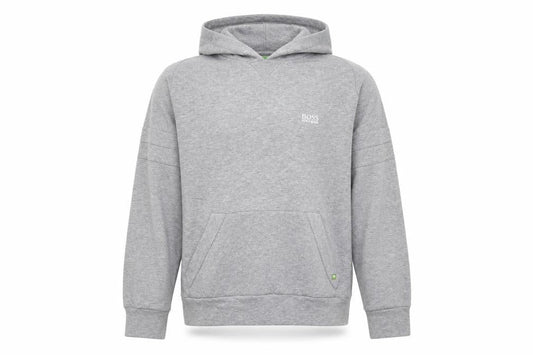 Hugo Boss Men's Grey Pullover Hoodie Small Regular Fit