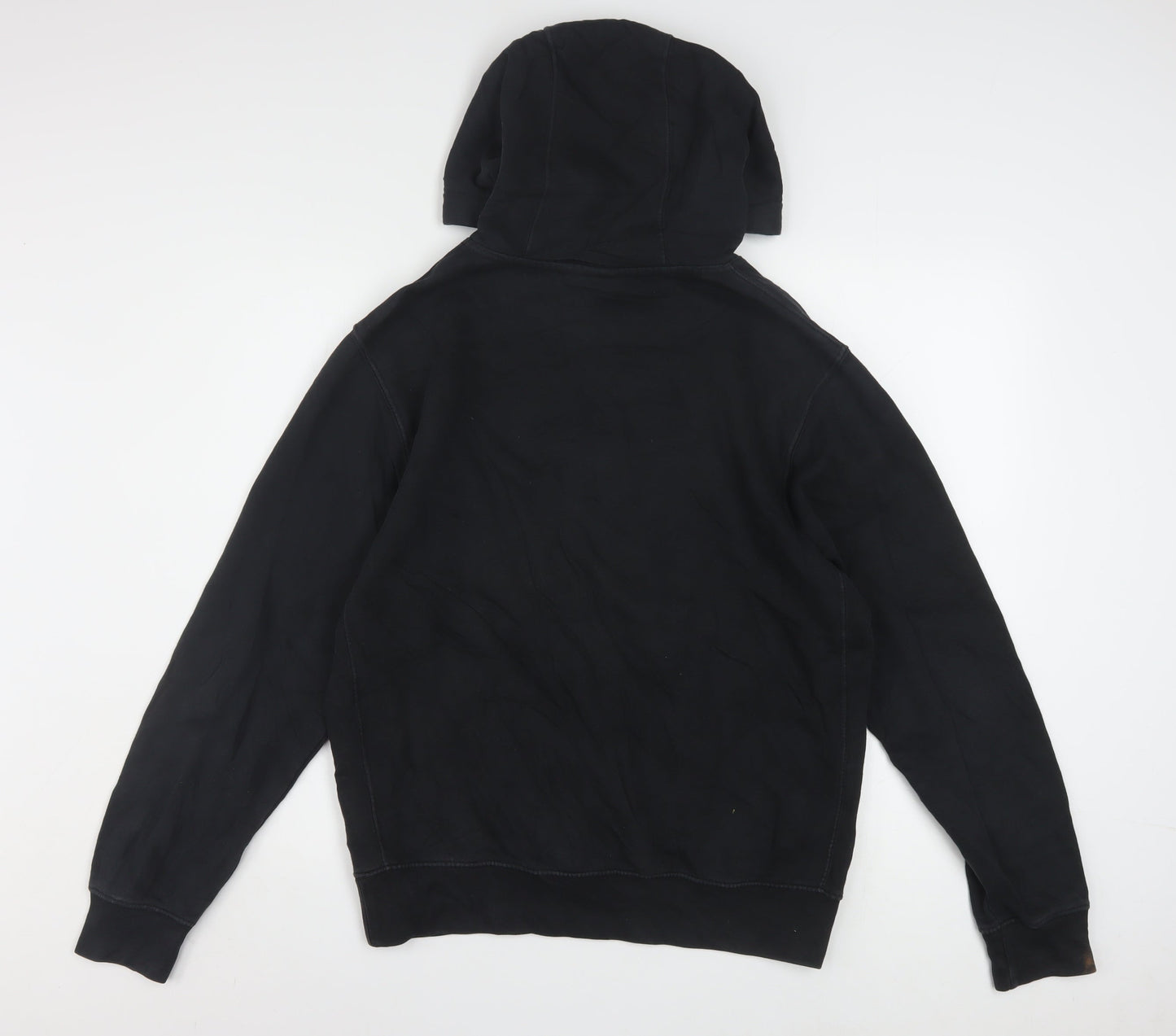 Nike Men's Black Pullover Hoodie Small Graphic Swoosh Sports Style