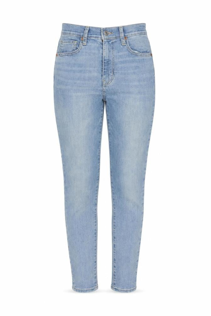 Levi's Women's Blue Mile High Super Skinny Jeans Size 25 High Rise