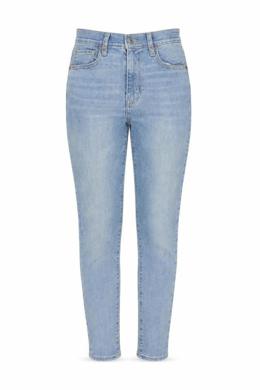 Levi's Women's Blue Mile High Super Skinny Jeans Size 25 High Rise