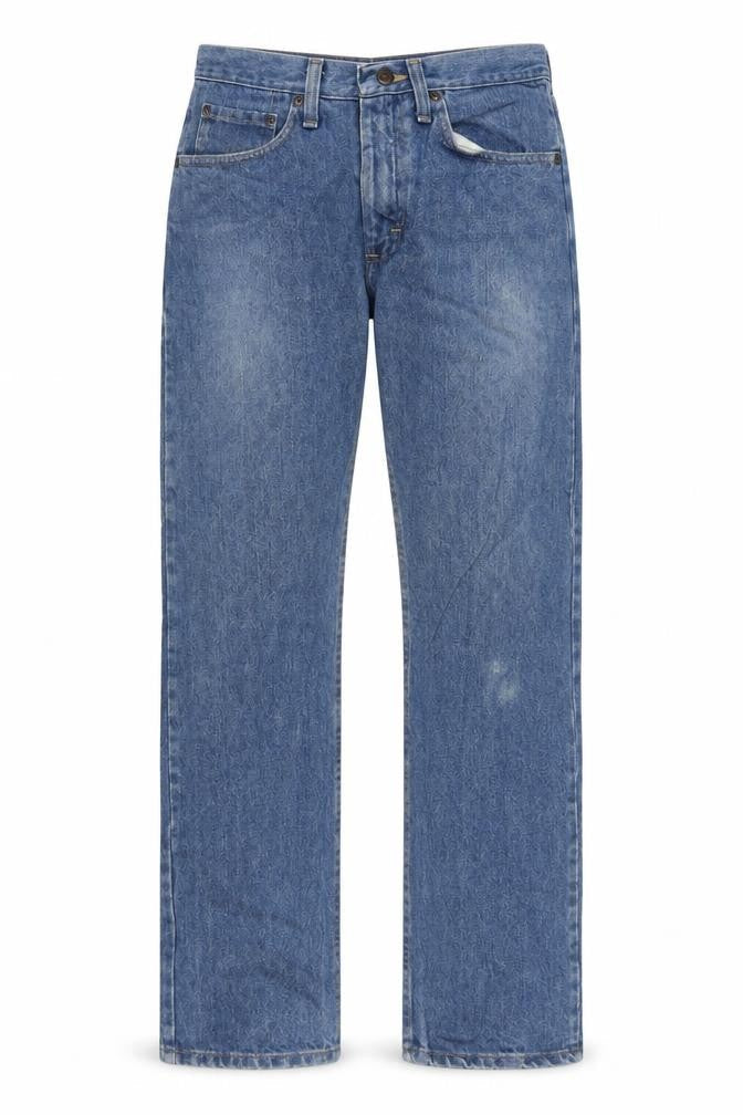 Wrangler Men's Blue Regular Fit Straight Denim Jeans 30x30