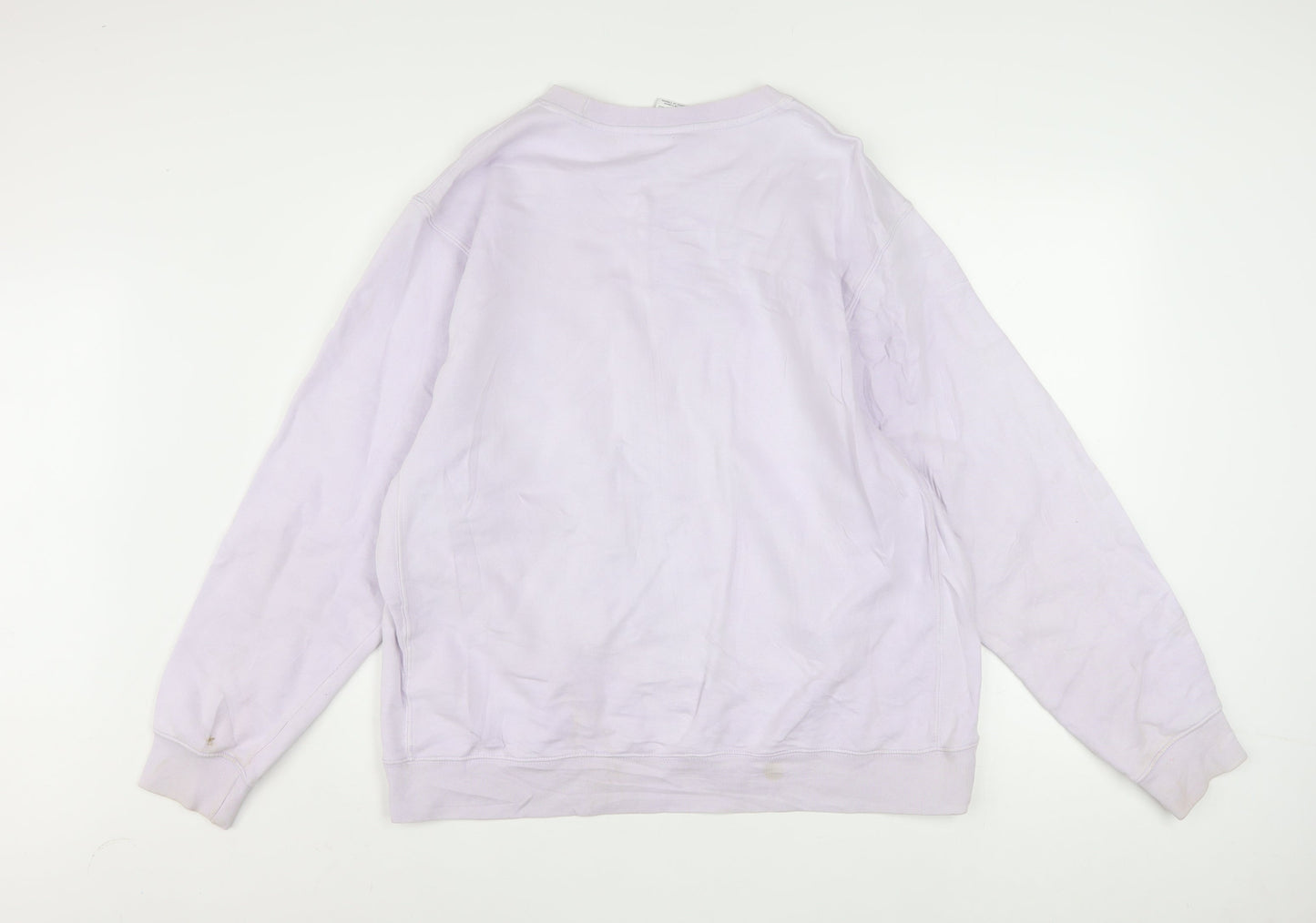 Nike Women’s Lilac Crew Neck Pullover Sweatshirt Size L
