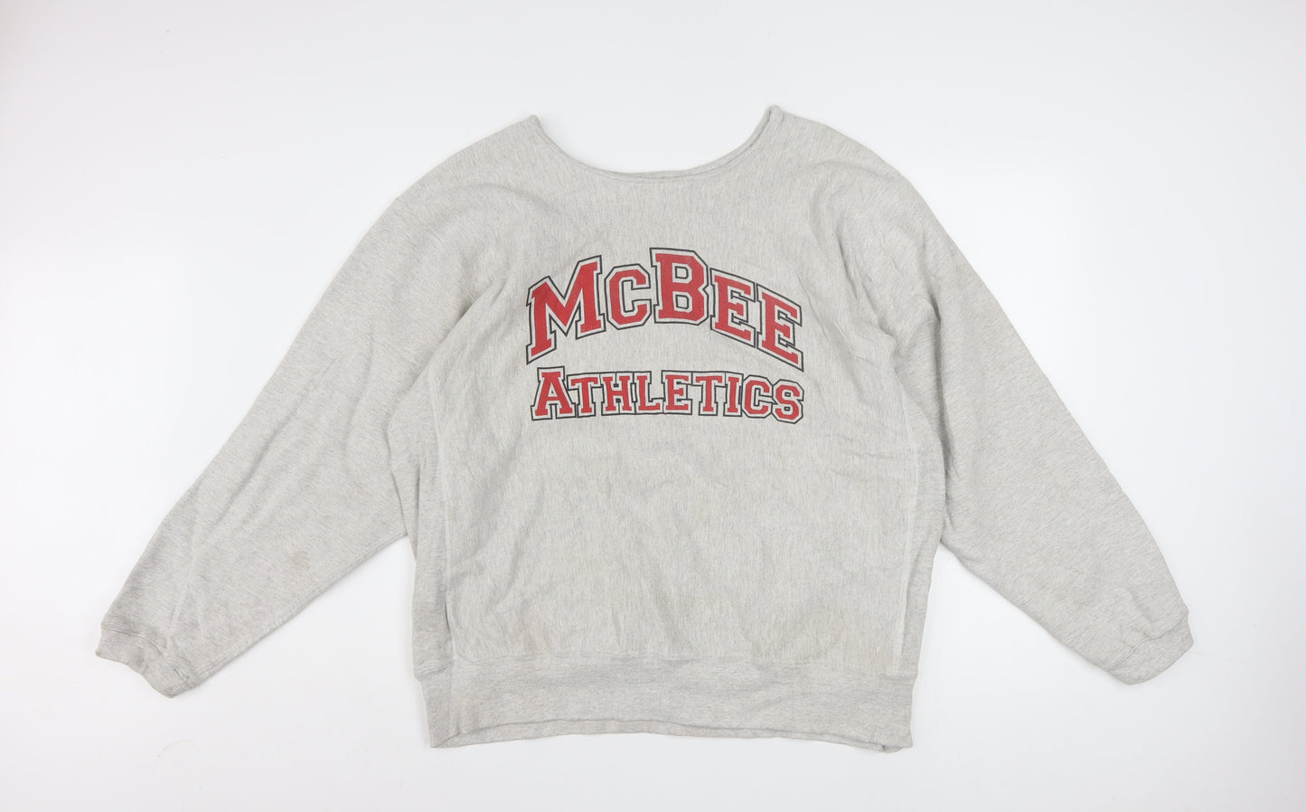 Eagle Men's Grey XL Pullover Crew Neck Heavyweight College Sweatshirt