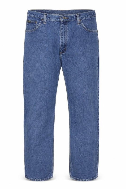 Lee Men's Blue Regular Fit Straight Leg Jeans 42x30 Denim