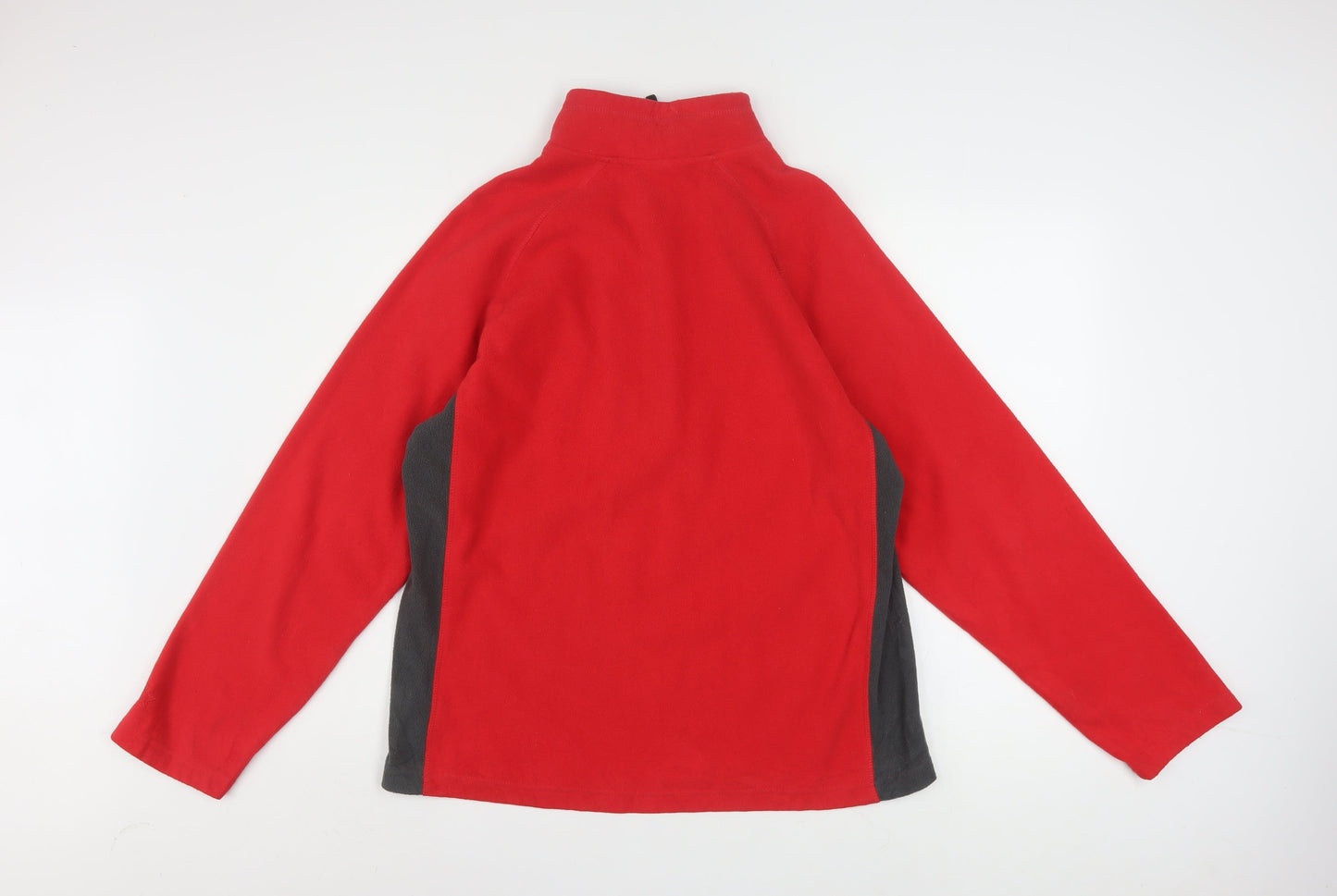 Starter Men's Red 1/2 Zip Fleece Sweatshirt Size M