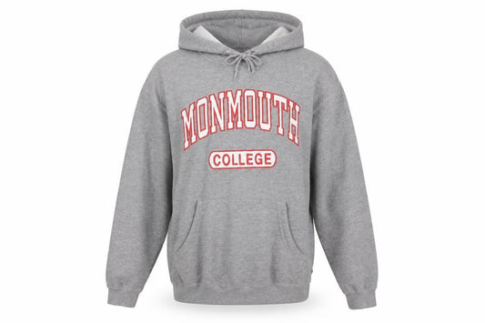 Holloway Men’s Grey Monmouth College Pullover Hoodie Size S