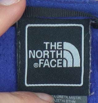 The North Face Women's Blue Fleece Full Zip Jacket Size M