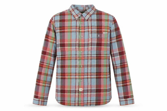 Galloway Classics Men's Multicoloured Check Long Sleeve Button-Up Shirt Size S