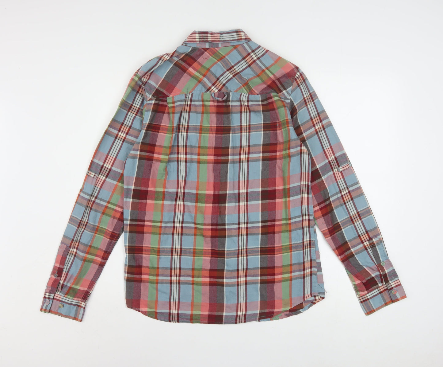 Galloway Classics Men's Multicoloured Check Long Sleeve Button-Up Shirt Size S