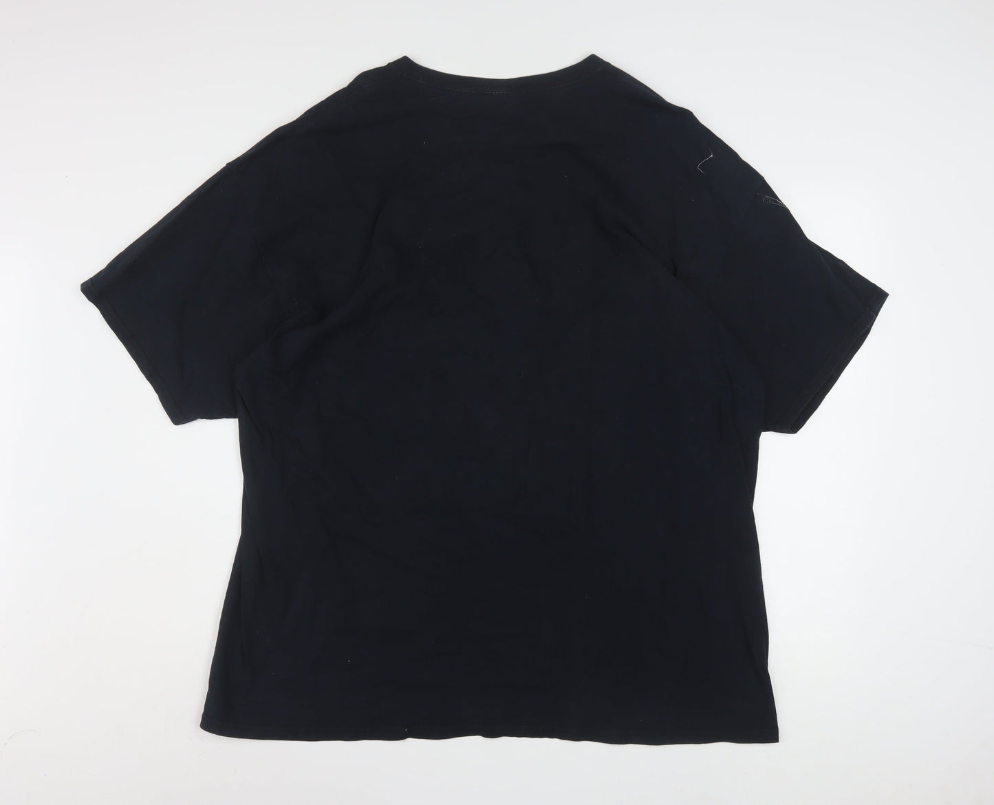 Fruit of the Loom Men's Black Proud to be American Graphic T-Shirt XXL