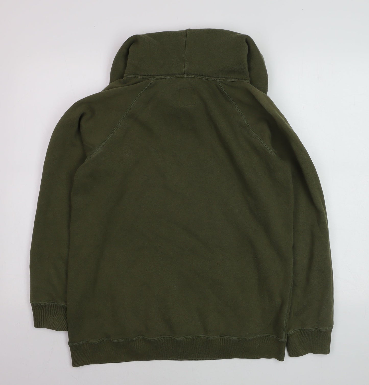 Jack Wills Unisex Adults Green Pullover Hoodie Size UK 12 Classic Fit