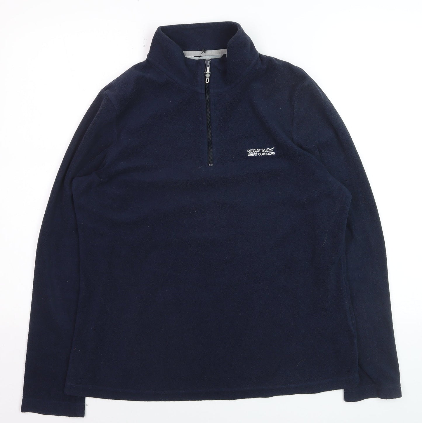 Regatta Men's Blue XL Fleece 1/4 Zip Pullover Sweatshirt Outdoor