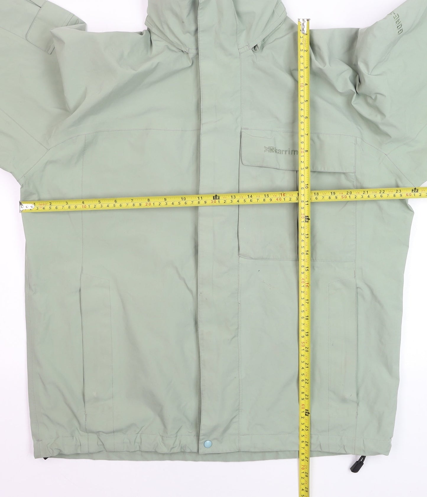 Karrimor Men's Green Voyager Waterproof Hiking Jacket Size M