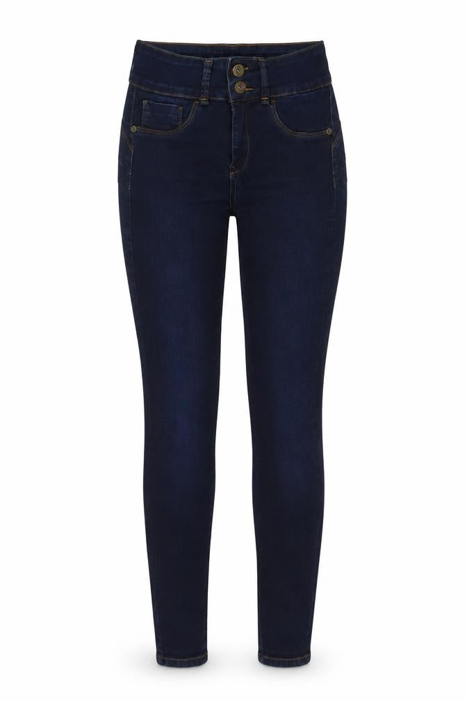 Tiffosi Women's Blue Skinny High-Rise Denim Jeans Size M