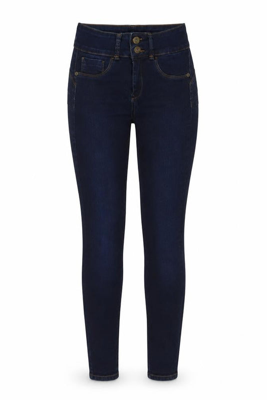 Tiffosi Women's Blue Skinny High-Rise Denim Jeans Size M