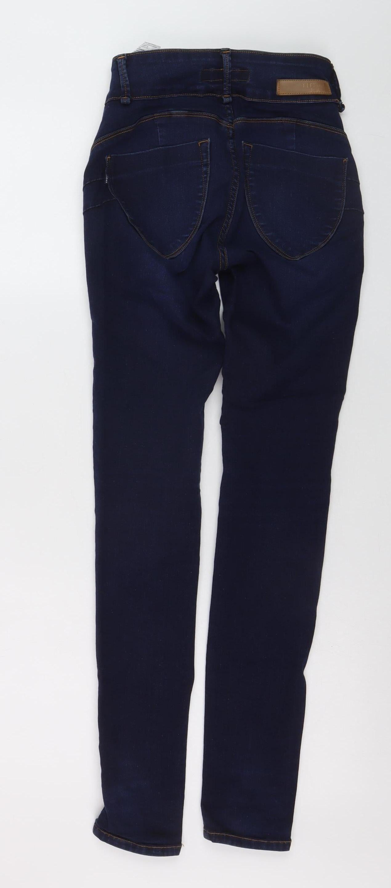 Tiffosi Women's Blue Skinny High-Rise Denim Jeans Size M