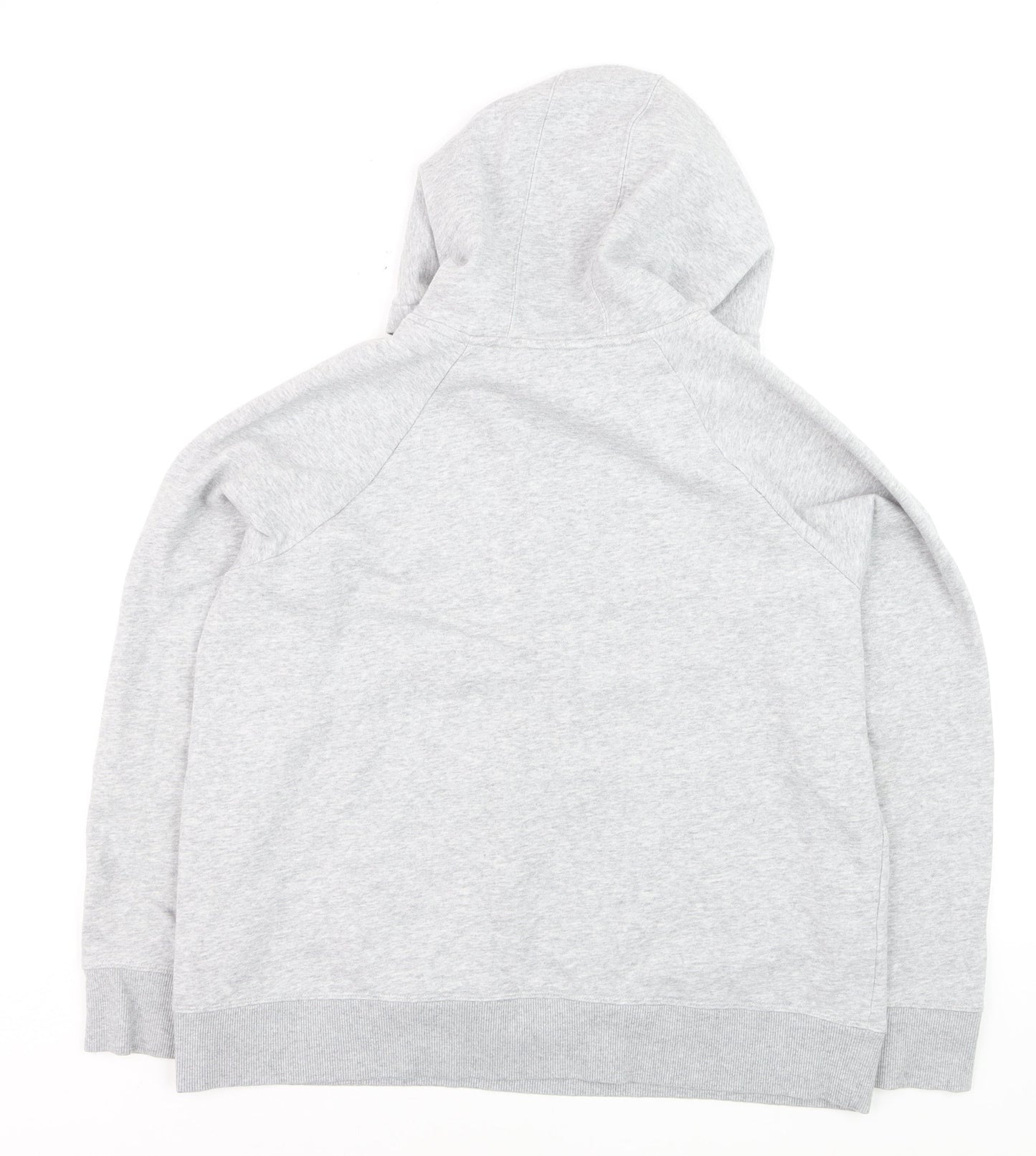Under Armour Mens Grey Pullover Hoodie Size L Relaxed Fit Sportswear