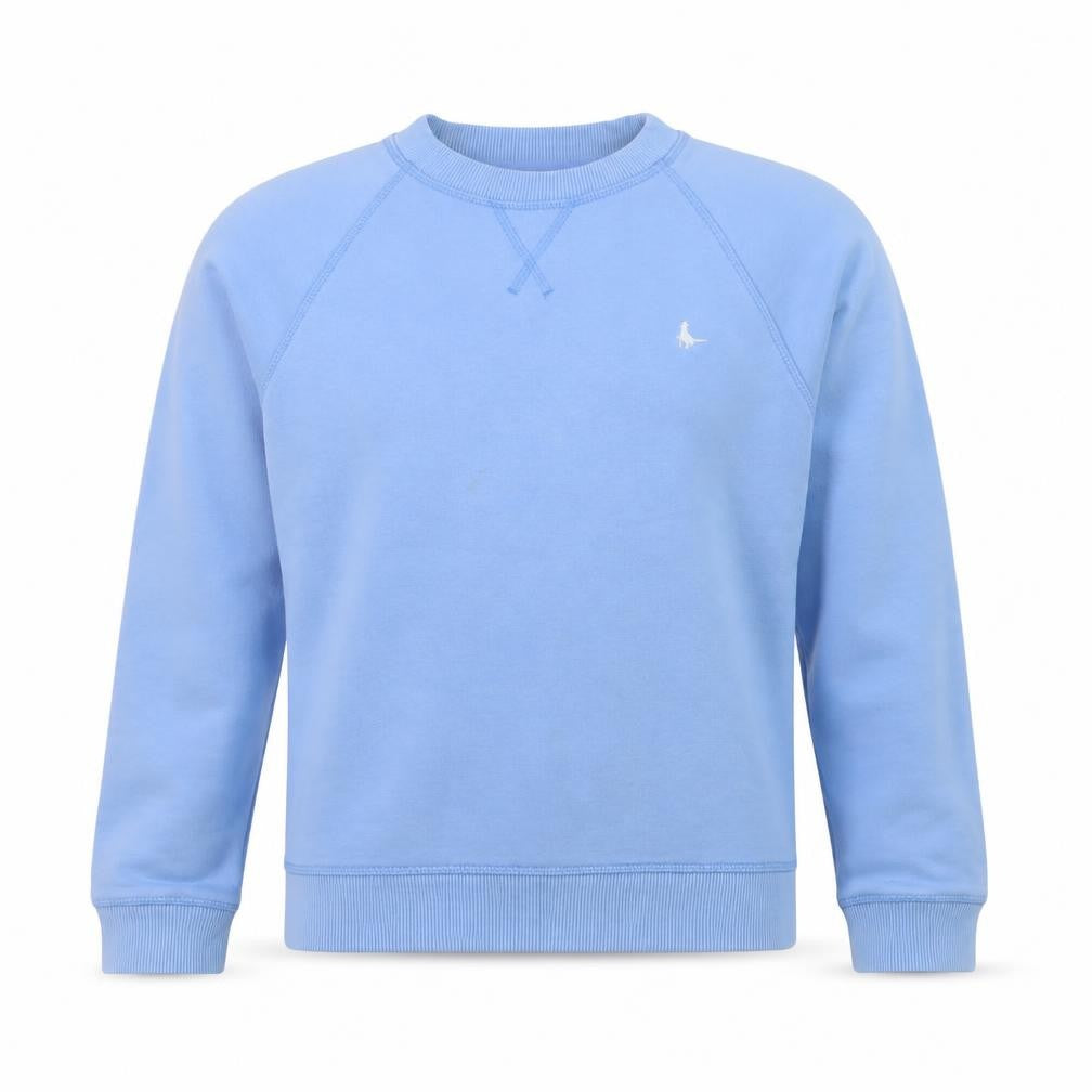 Jack Wills Boys Blue Cotton Pullover Jumper Size 4 Crew Neck Casual