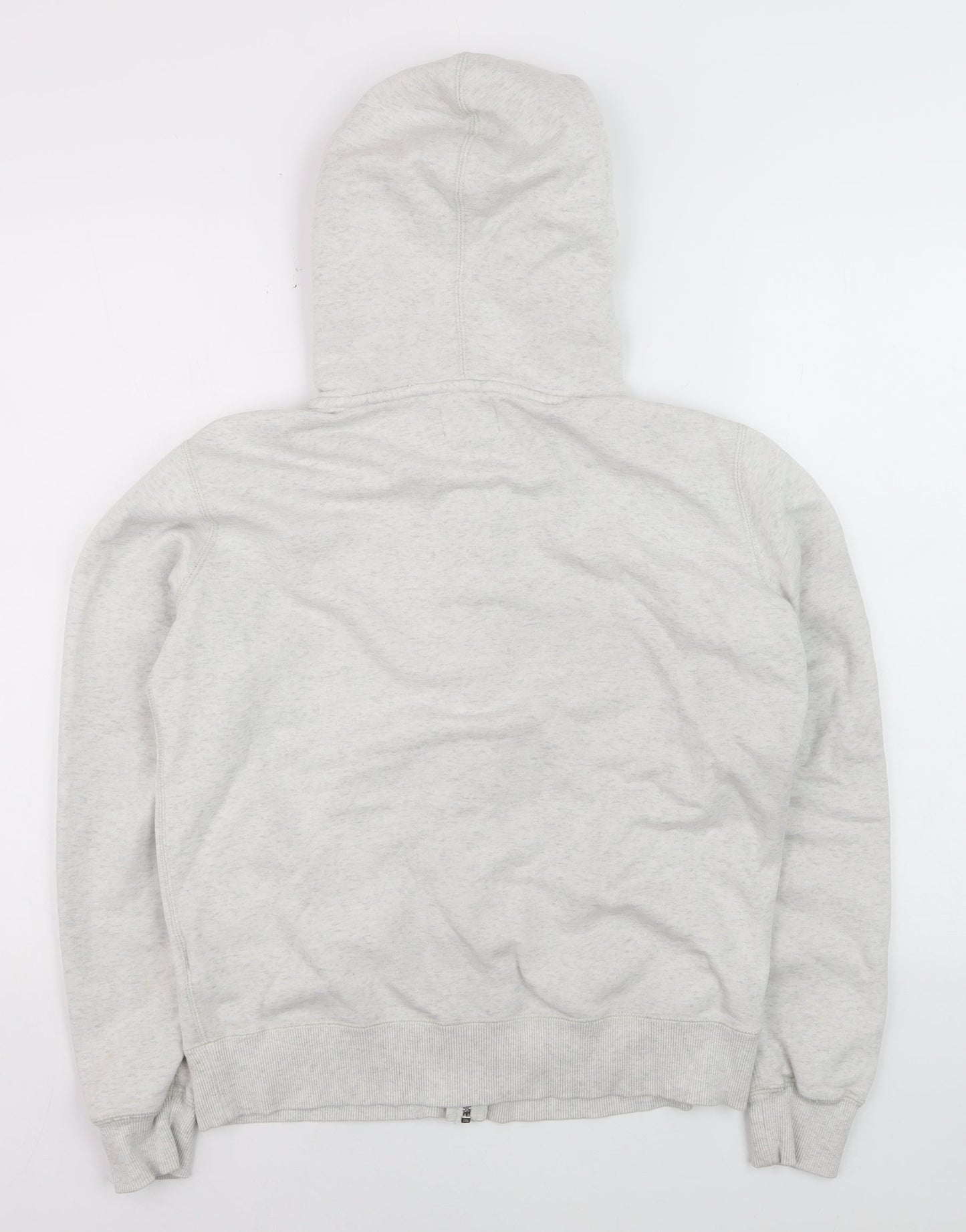 Converse Boys Grey Full Zip Hoodie Size M 10-11 Years Cotton Blend