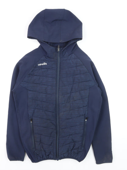 O’Neills Teens Blue Hooded Softshell Puffer Jacket 13-14 Years