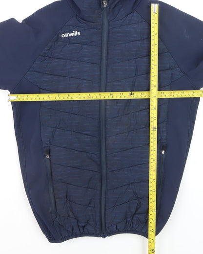 O’Neills Teens Blue Hooded Softshell Puffer Jacket 13-14 Years