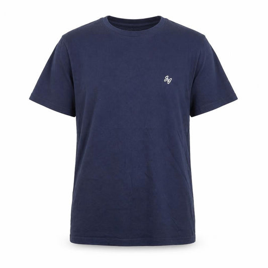 Jack & Jones Men's Navy Blue Crew Neck Cotton T-Shirt Size S