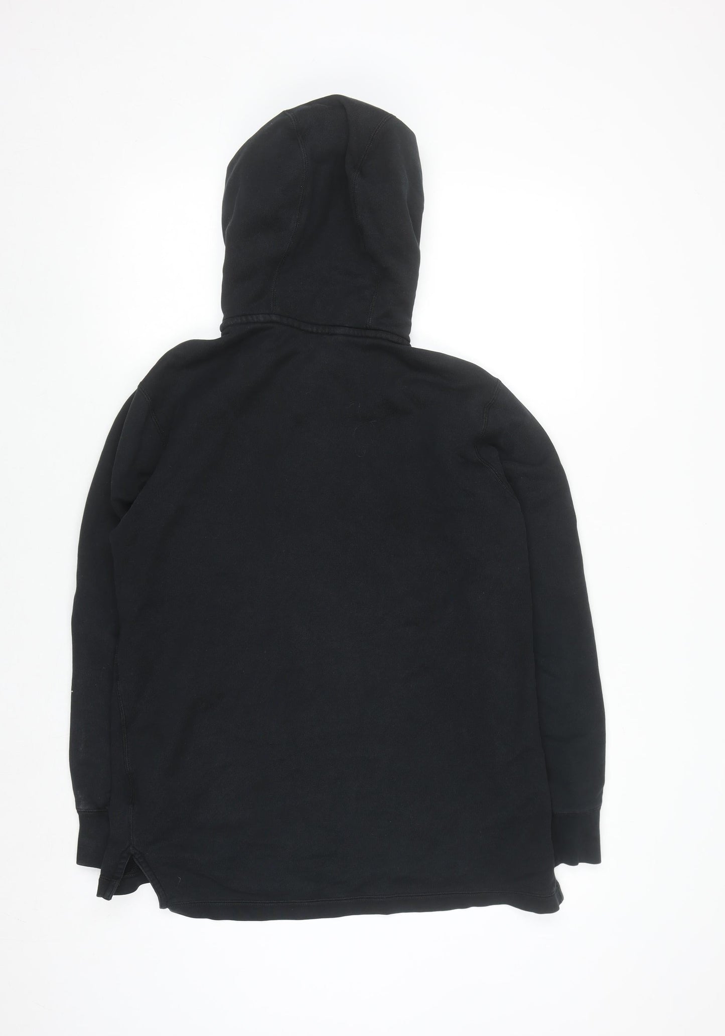 Nike Men's Black Full Zip Hoodie Size M Cotton Sportswear