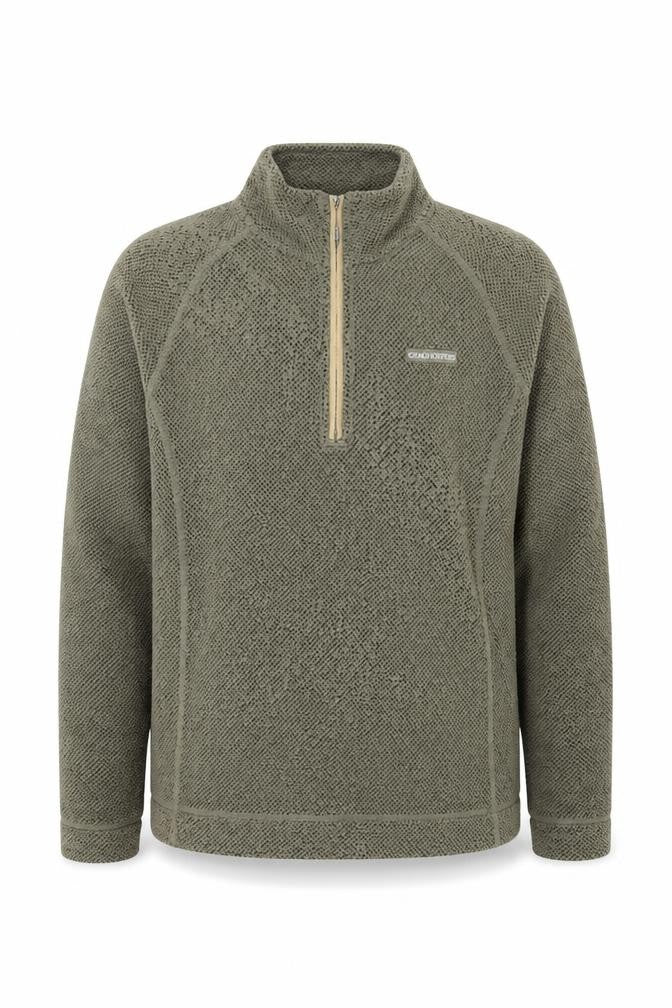 Craghoppers Men's Green XL Fleece Half Zip Pullover Sweatshirt