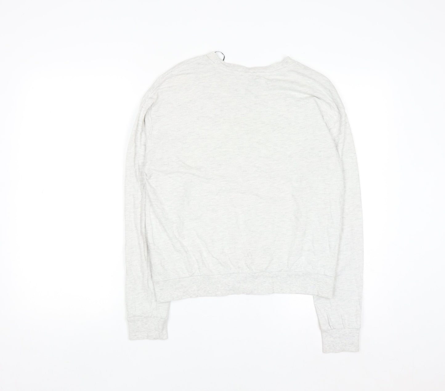 H&M Divided Women's Grey Hollywood Print Pullover Sweatshirt Size S