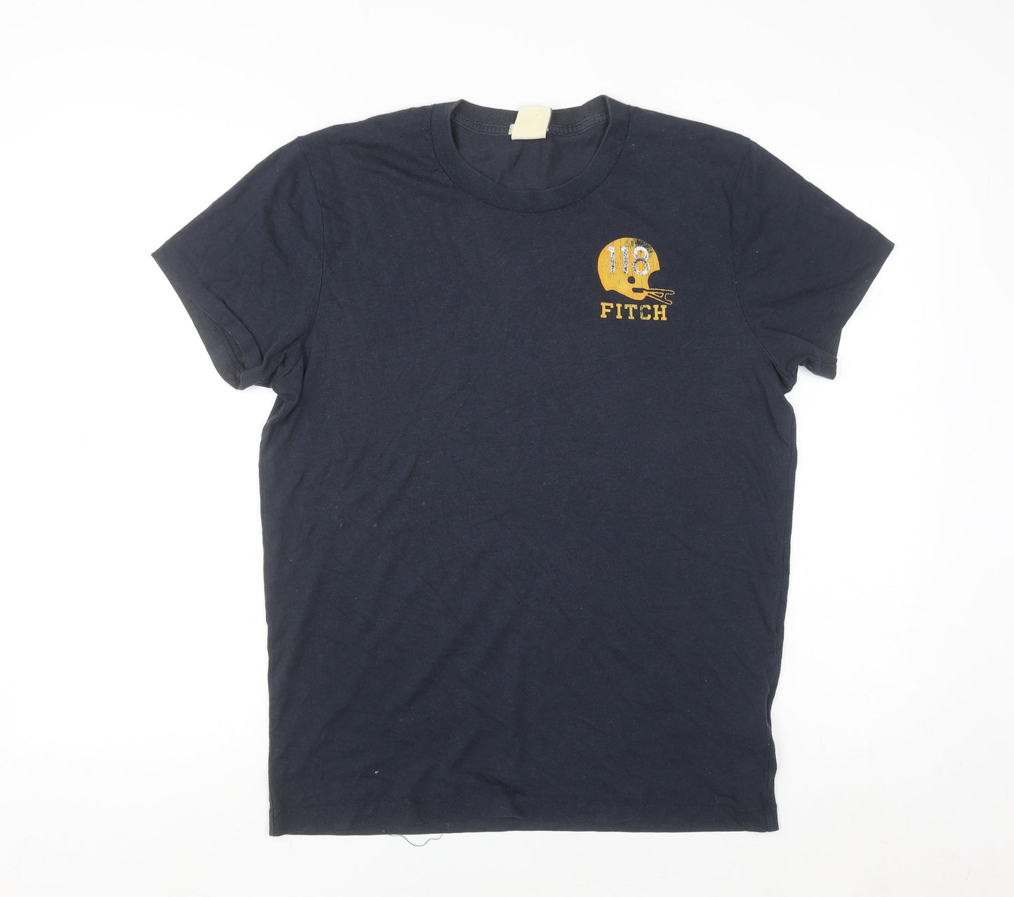 Abercrombie & Fitch Men’s Blue Muscle Fit Graphic T-Shirt Size M