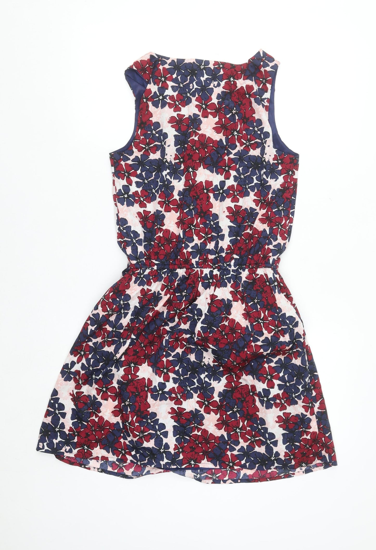 Diesel Womens Multicoloured Floral A-Line Sleeveless Short Dress S