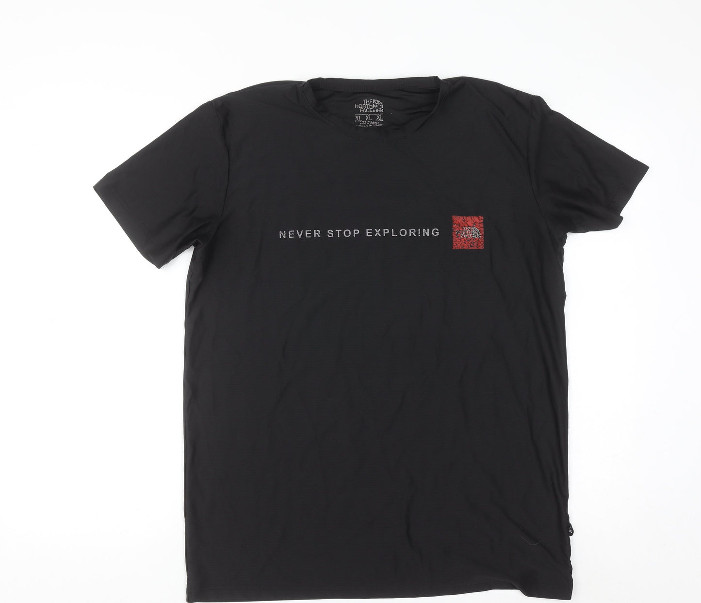 The North Face Men's Black XL Never Stop Exploring Graphic T-Shirt
