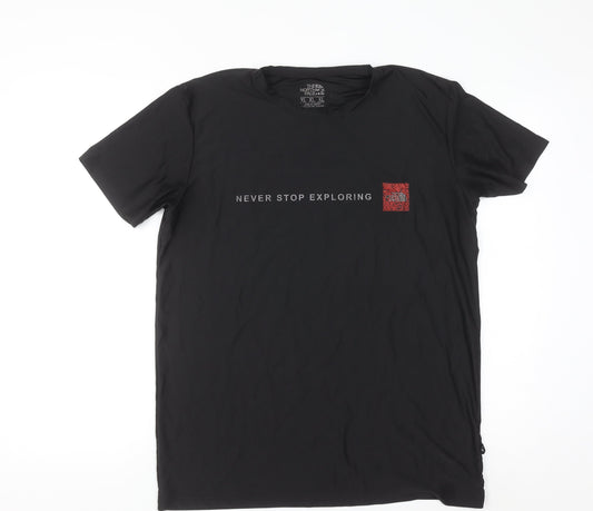 The North Face Men's Black XL Never Stop Exploring Graphic T-Shirt