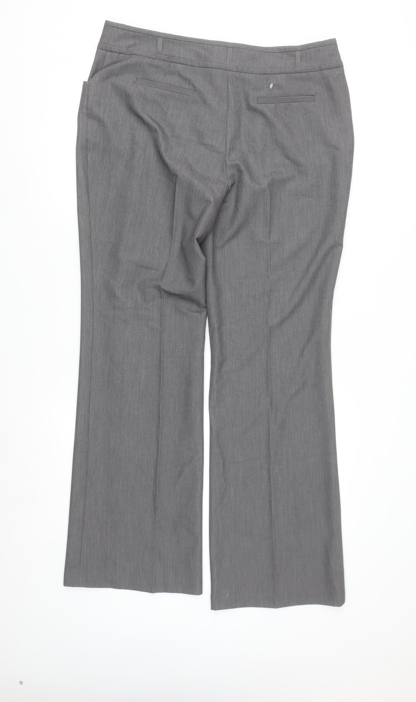 Dunnes Stores Women’s Grey Straight Leg Dress Pants Size 16