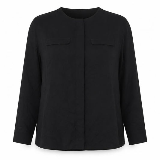 Paul Costelloe Living Studio Women’s Black Viscose Blouse Size 12