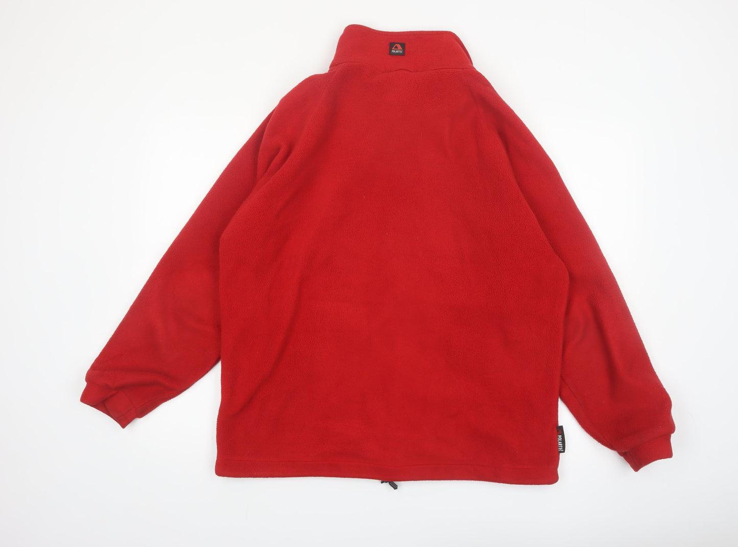 TOG 24 Mens Red Fleece Full Zip Outdoor Jacket Size M