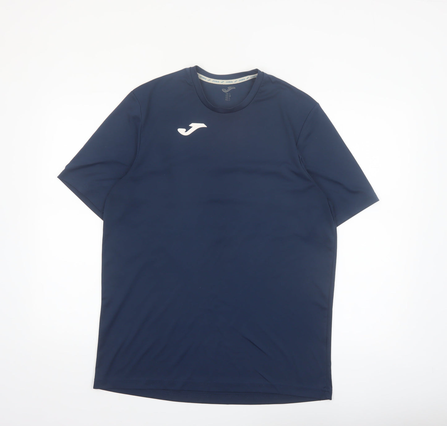 Joma Men Blue Lightweight Activewear T-Shirt Size L