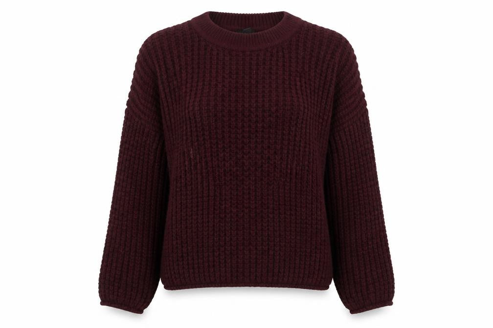 New Look Women's Brown Chunky Knit Pullover Jumper Size L