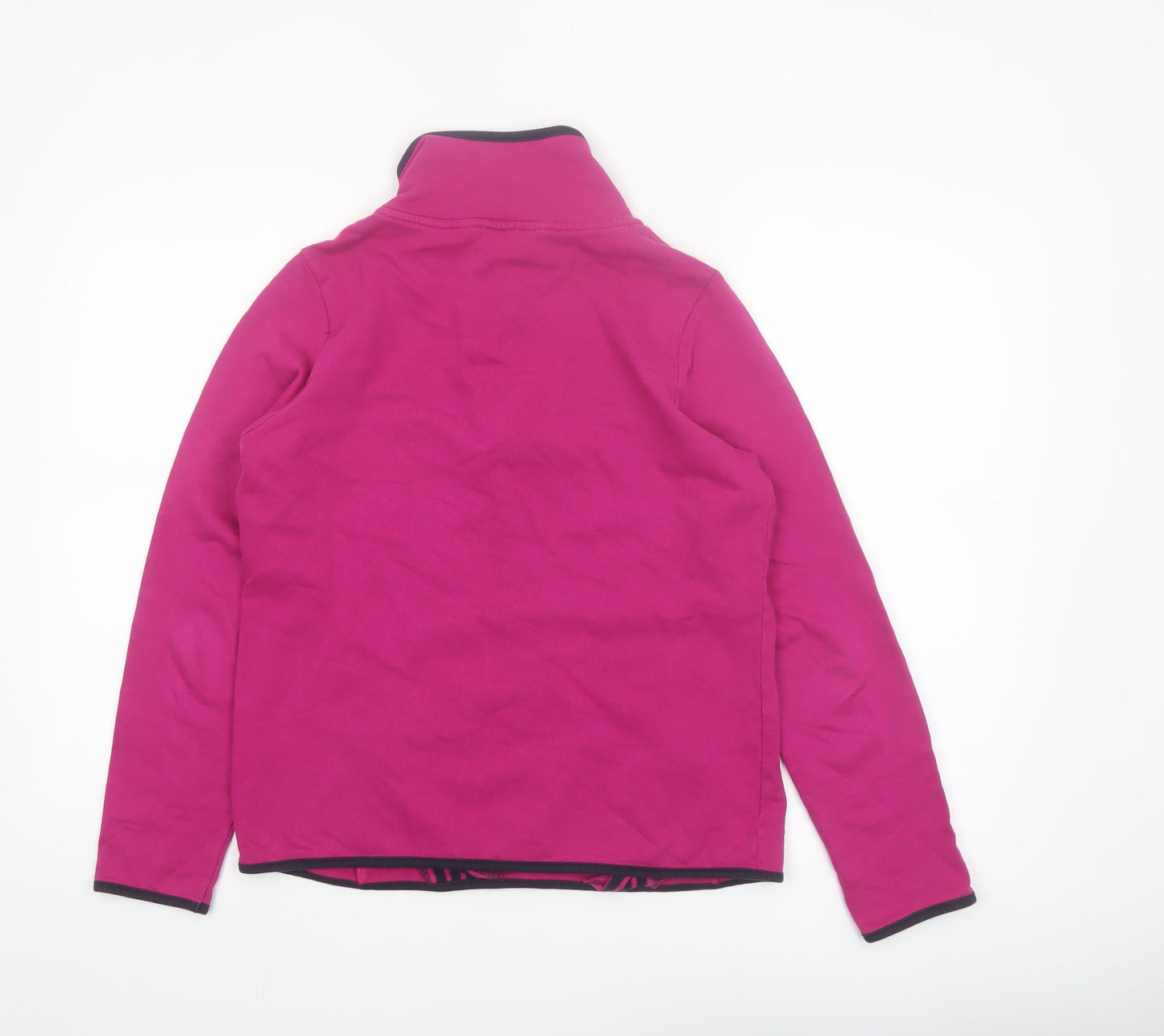 Maine New England Women’s Pink Cotton Henley Sweatshirt Size 10