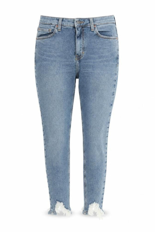 Topshop Jamie Women's Blue High Rise Skinny Jeans Size 12R