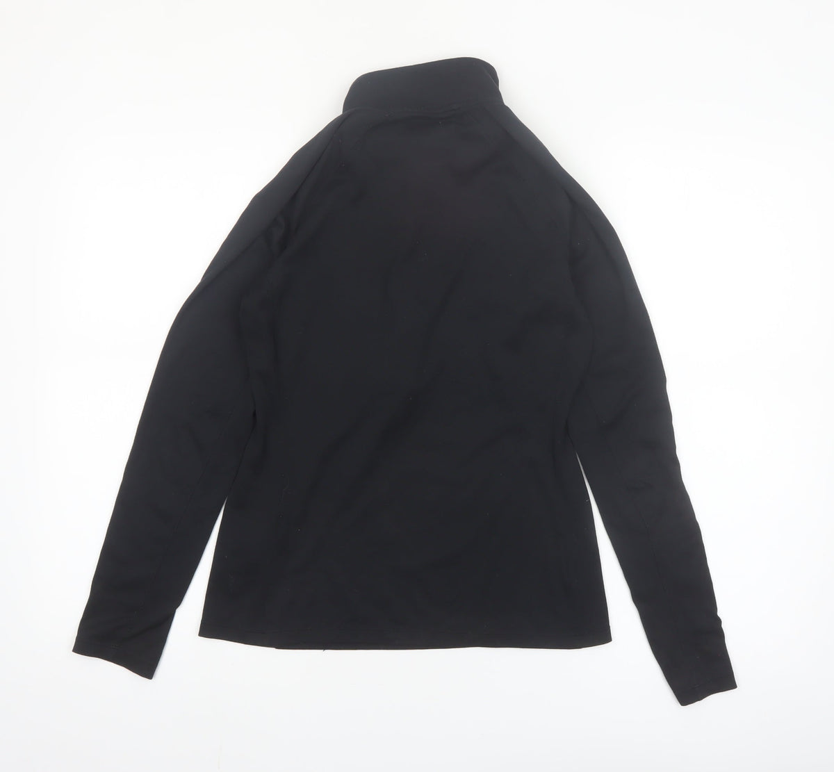 Under Armour Women's Black Small 1/4 Zip Long Sleeve HeatGear Top