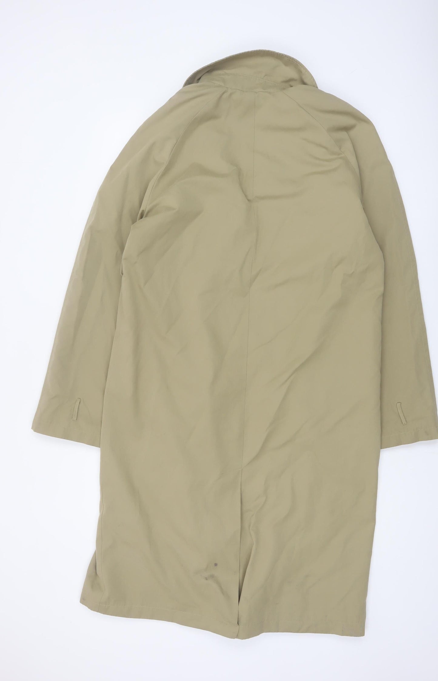DeFacto Women’s Beige Trench Coat Long Cotton Blend S