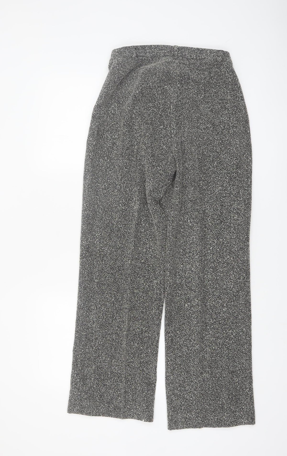 Principles Petite Womens Grey Tweed Trousers Size 10 Workwear
