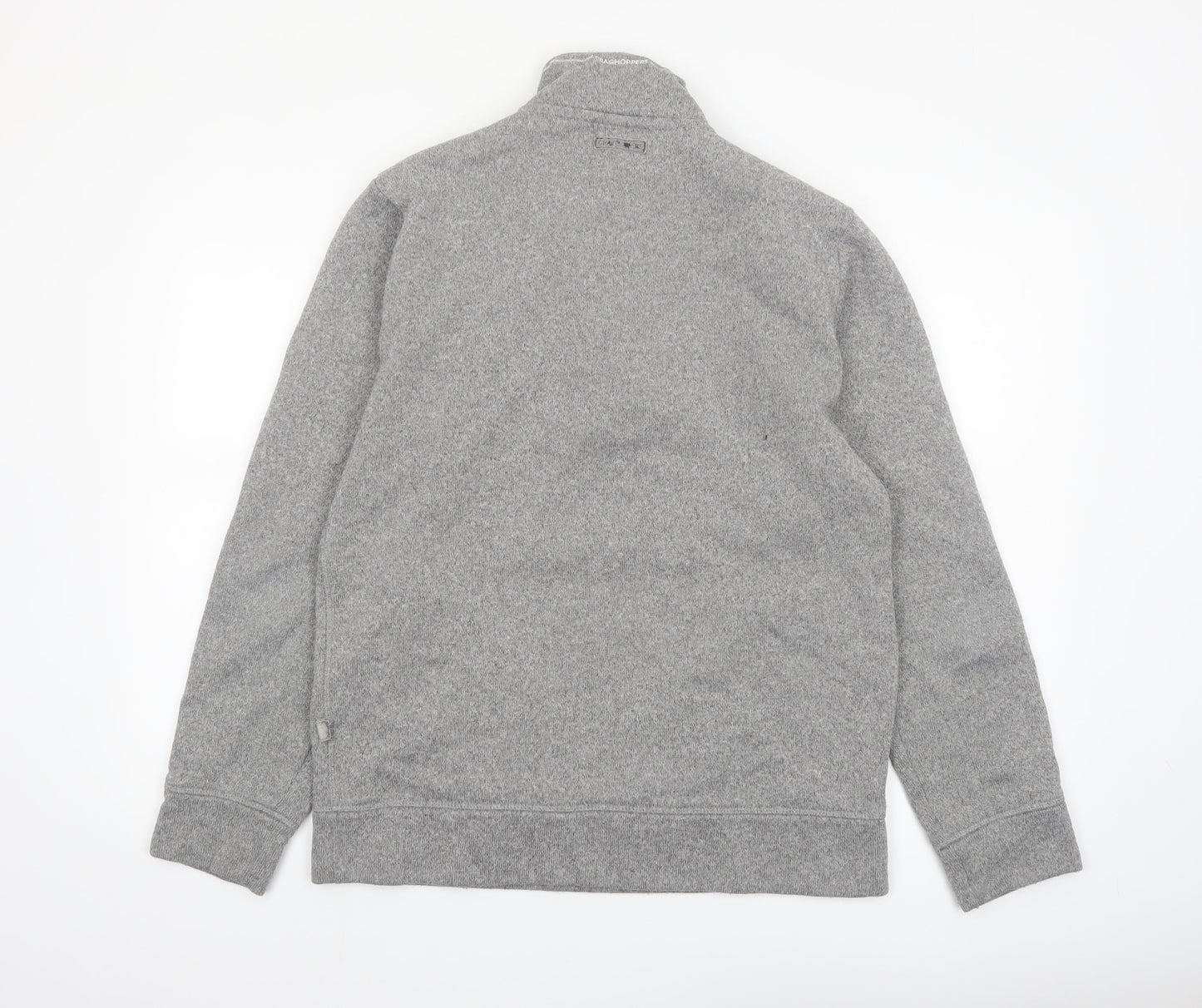 Craghoppers Men's Grey XL Fleece 1/2 Zip Pullover Sweatshirt