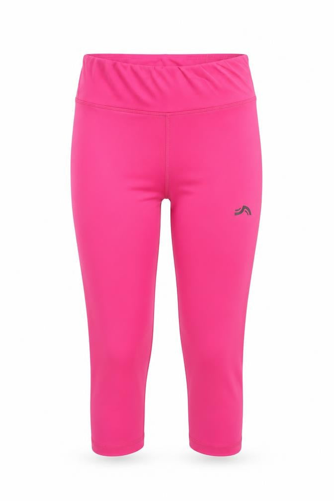 Crivit Womens Pink Capri Leggings Size 8/10 Stretch Activewear