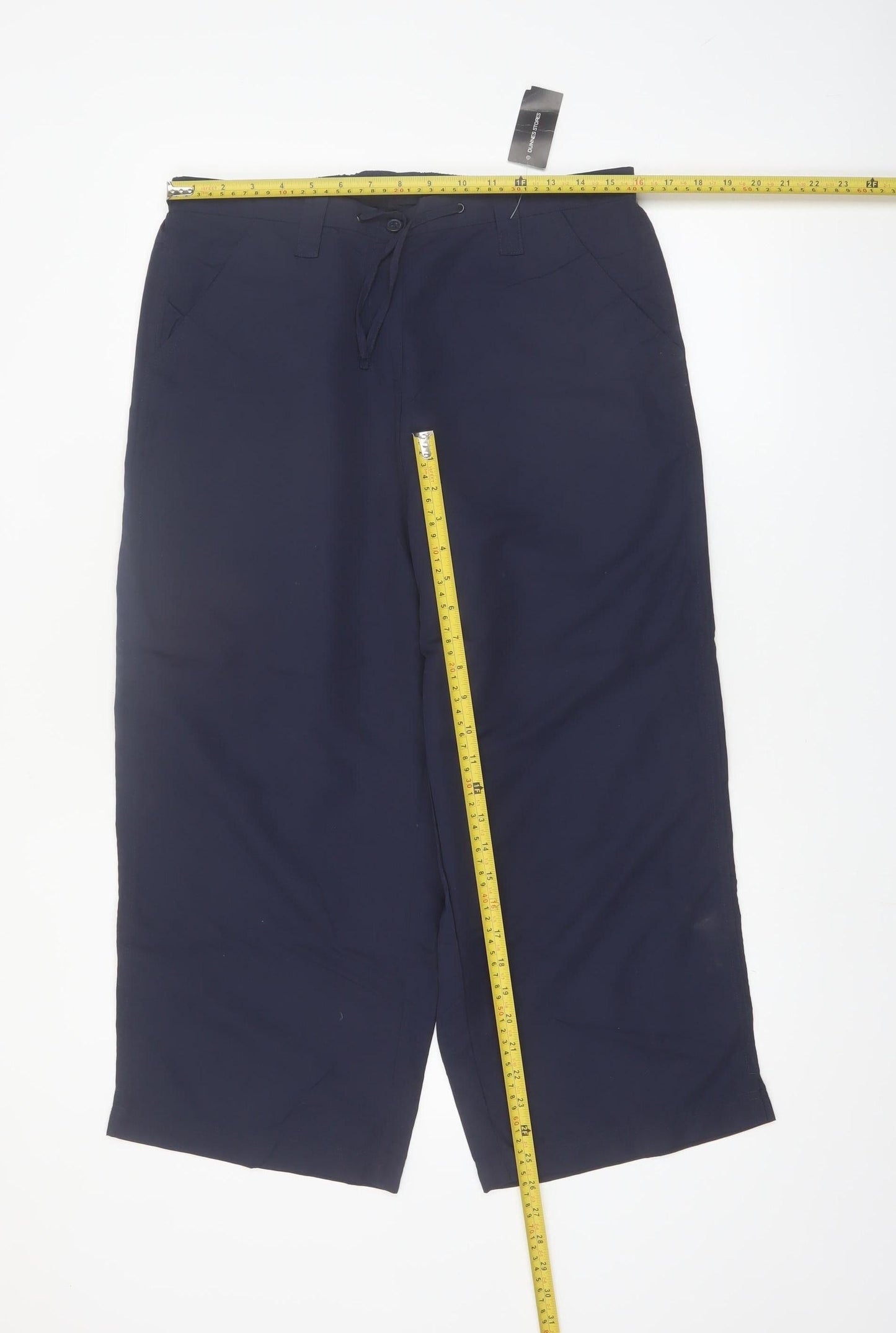 St. Bernard for Dunnes Stores Women's Blue Size 14 Cropped Trousers