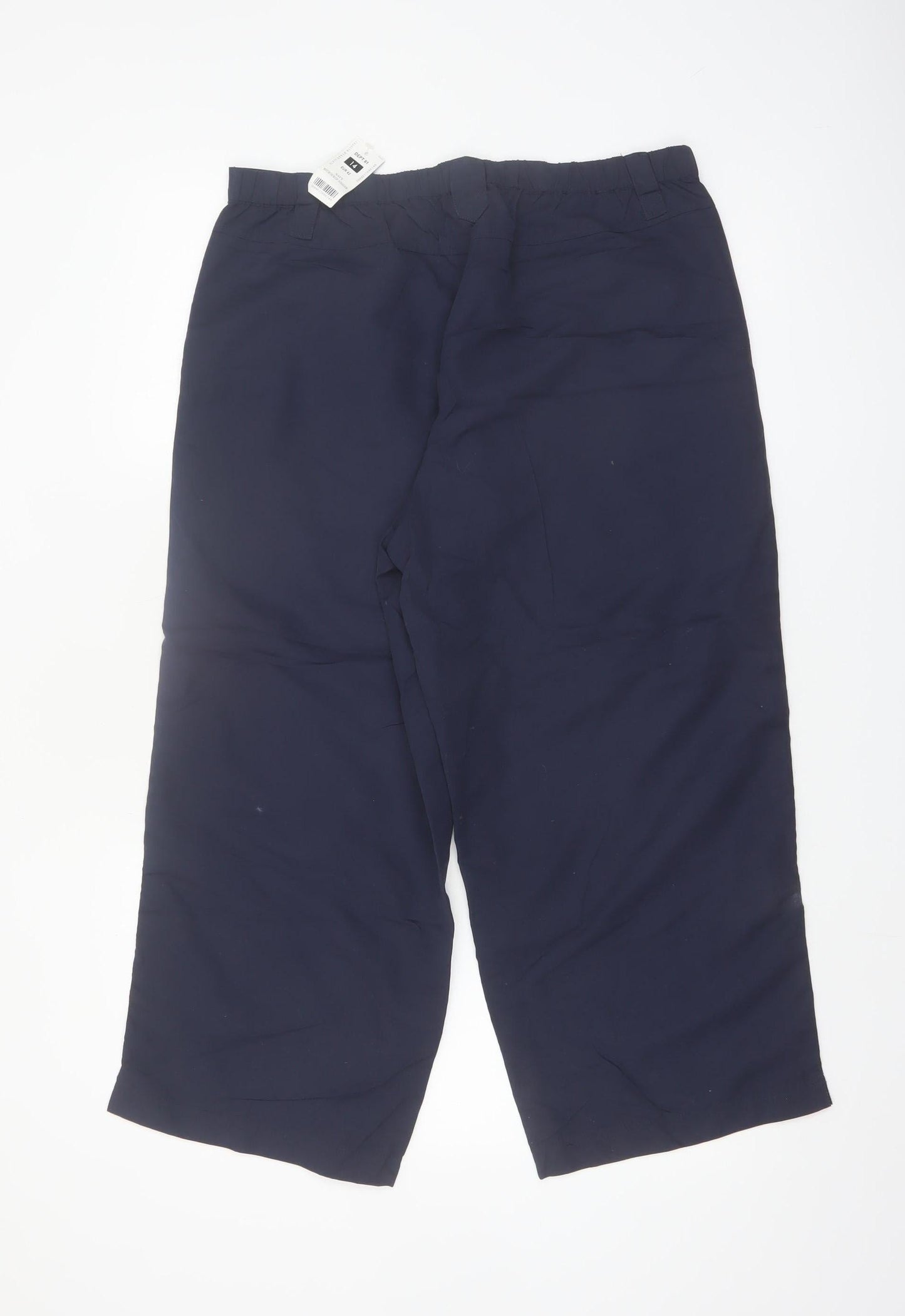 St. Bernard for Dunnes Stores Women's Blue Size 14 Cropped Trousers
