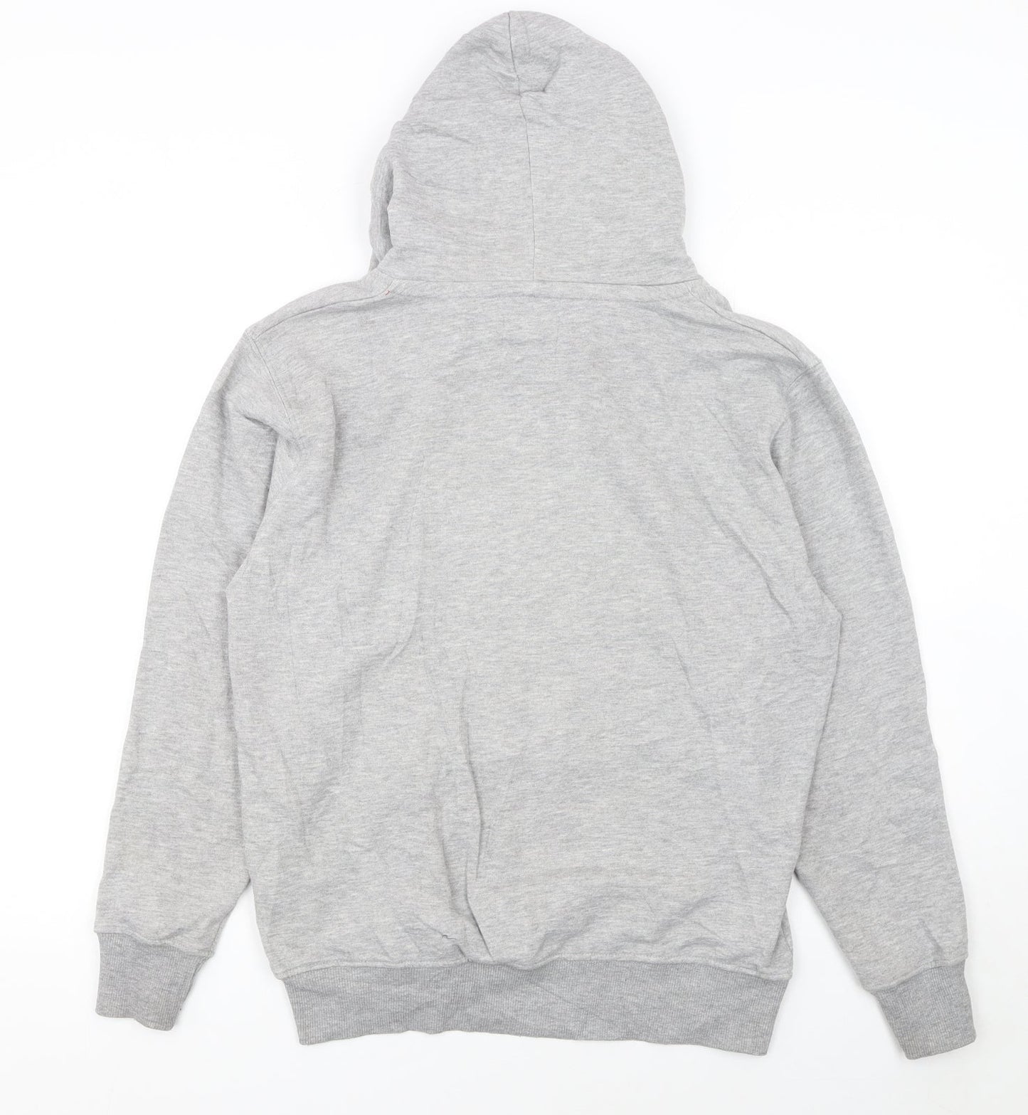 Alpha Industries Men's Grey Pullover Hoodie Small Regular Fit